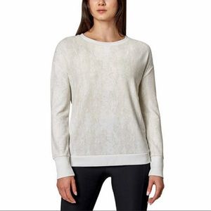 Mondetta Lightweight Printed Top Pullover Sweatshirt